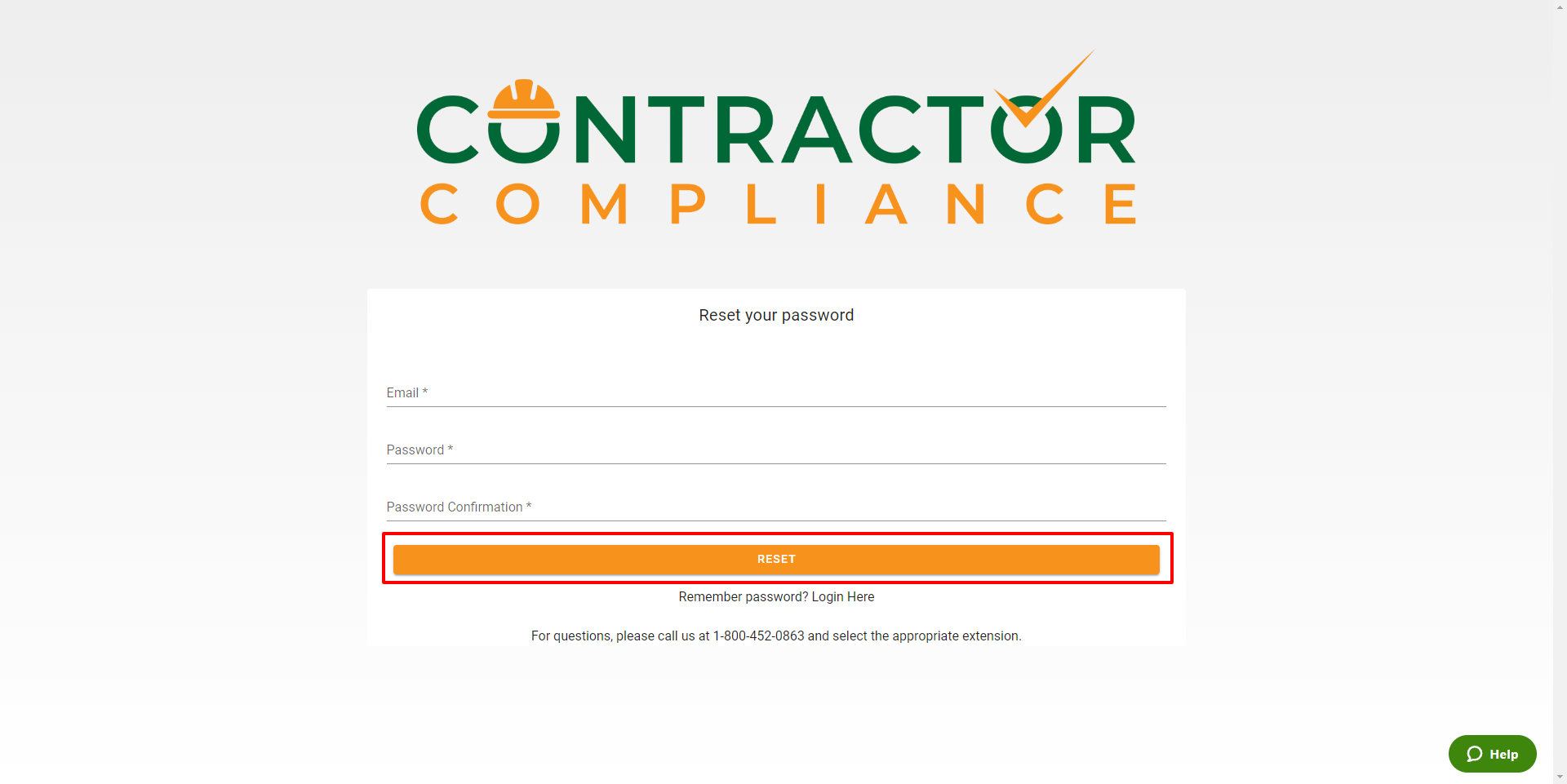 How To Reset Your Password (Web) – Knowledge Base